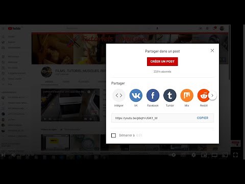 comment partager une vidéo YouTube sur vos réseaux sociaux en 1 clic