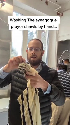 Hand Washing Jewish Prayer Shawls: A Tradition of Gratitude