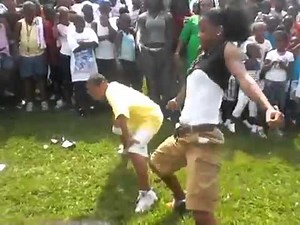 Stick it and roll it dance battle