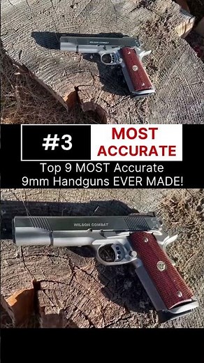Top 9 MOST Accurate 9mm Handguns EVER MADE! - Handgun #3