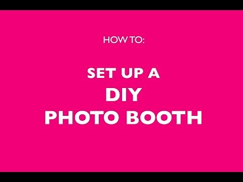 How to Set Up A DIY Photo Booth
