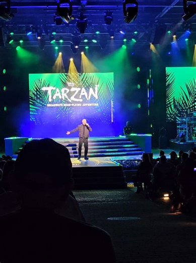 EPCOT International Festival of the Arts: DISNEY ON BROADWAY Concert Series Anastacia McCleskey (Tarzan) and Josh Strickland (Tarzan) #waltdisneyworld #epcot #internationalfestivalofthearts #disneyonbroadway #disney