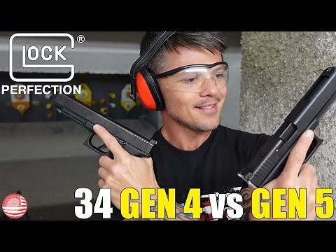 Glock 34 Gen 4 vs. Glock 34 Gen 5 (Glock Gen 4 vs Gen 5)