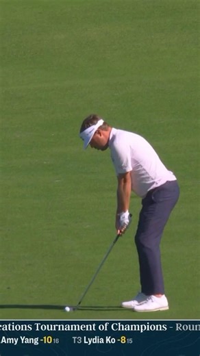 Cashmere Keith casually buries eagle shot from fairway 🤷‍♂️