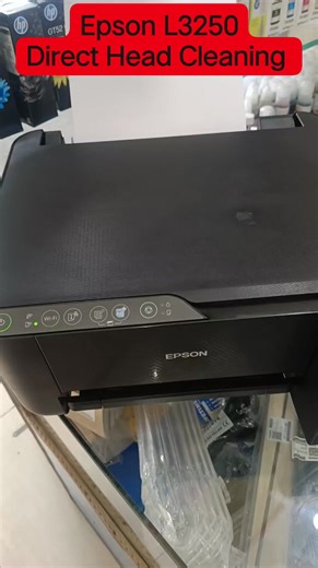 Rohan Nirmal on Instagram: "Epson L3110 L3111 L3210 L3250 L3252 How To Head Cleaning Direct Button"
