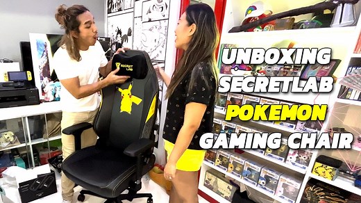 Unboxing Secretlab Pokemon Gaming Chair - Pikachu Edition! It JUST went in stock. Get yours here before they run out again: https://bit.ly/3Cauojn #pokemon #secretlab #gamingchair | Gamebookr