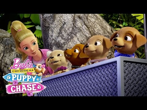 Barbie & Her Sisters in a Puppy Chase Trailer | ‪@Barbie‬