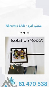 2.9K views · 38 reactions | Isolation robot project ! Part -5-#akramslab #arduino #iot #learn #tech #news | Akram's lab | Facebook