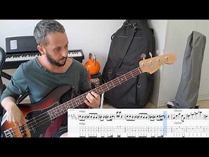 Sir Duke- Stevie wonder- bass (w notation and tabs)
