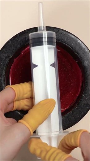 Destoying Heart Makeup for a DIY Face Mask 💔 #asmr #asmrforsleep #relaxing #sleep #tingles #facemas