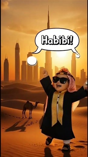Ya Habibi ❤️ Come to Dubai 🇦🇪Mini Desert Safari with Ibaad 🐪🚗🤖 AI Generated | 👶 Kid Safe Content