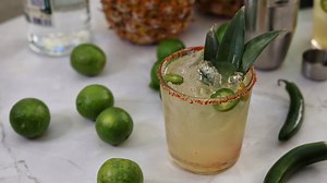 Spicy Pineapple Shrub Margarita Recipe - Mashed