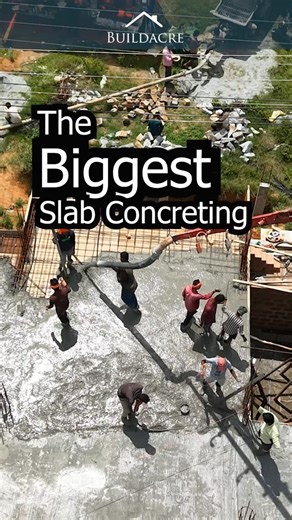 BuildAcre | Construction Company | A milestone achieved! 🚧✨ We’ve completed the largest farmhouse slab concreting – 10,000 sq. ft. with top-quality RMC, expert supervision,... | Instagram