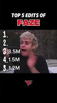 Top 5 Faze Edits (Last is Best)