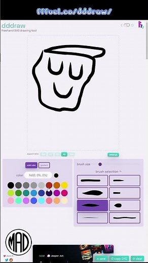 Free Online Freehand SVG Drawing Tool