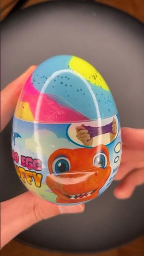 Dino Slime🦕🌈 Surprise! 🥚 Unboxing Dinosaur Egg with a Toy Inside! 🎁😍