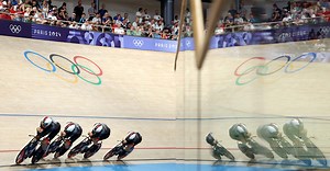 Men's Team Pursuit Round 1 | Track Cycling | Olympic Games Paris 2024