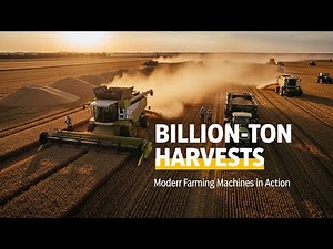 Modern Farming Machines That Move BILLIONS — Epic Billion-Ton Harvests in Action!