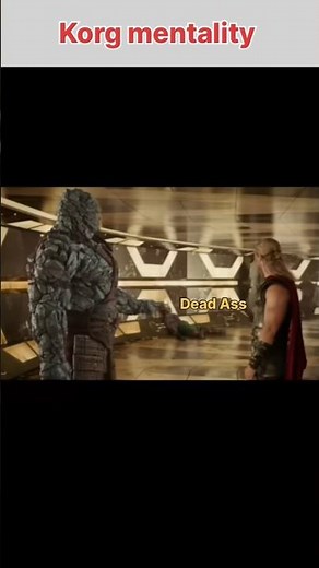 Funniest Korg Moments in Marvel | Thor’s Hilarious Rock Friend 🤣 #Korg #Thor #MarvelFunny #MCU