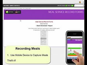 ChildWatch - Child & Adult Care Food Program (CACFP)