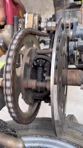 I have a run chain drive, differential gear for mini engine new project 5:00 11-1-26 #fblifestyle #handmade #new #project #gear #bike | Crazy mechanic