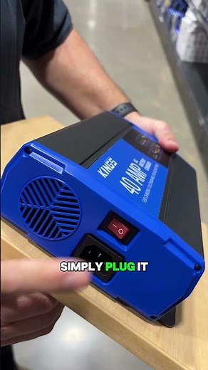 The NEW Kings 40 Amp AC Charger is a must-have for fast, reliable charging of your 12V battery! ⚡🔋