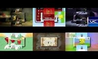 Mix of 6 videos from youtube : YTPMV Scan larva vs bfdi