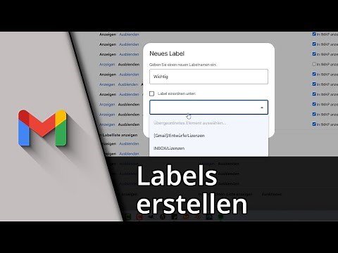Create Gmail Labels ✅ Tutorial