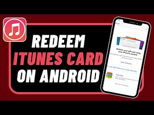 How to Redeem iTunes Gift Card on Android !