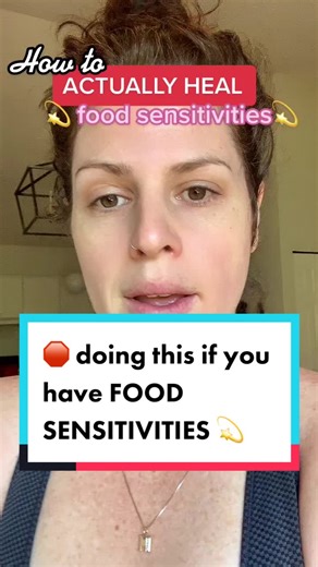 I see it everyday, women on super restrictive diets avoiding 20 foods and not getting better in the long run. Food sensitivities require more than just removing the food & less than a lifetime of never eating that food again. I’m sharing with you the 3 things that MUST happen to reverse food sensitivities holistically #foodsensitivity #foodsensitivitytesting #foodsensitivities #hormoneimbalance #hormonebalance #formap #aip #dairyfree