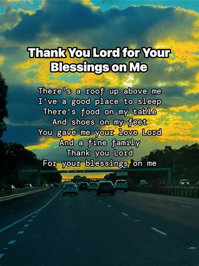 ❤️ Thank You Lord for Your Blessings on Me Song by Easter Brothers, Jeff & Sheri Easter, and The Lewis Family ‧ 2008 “There's a roof up above me I've a good place to sleep There's food on my table And shoes on my feet You gave me your love Lord And a fine family Thank you Lord For your blessings on me..” #fblifestyle #gospelmusic | Christian Life Today
