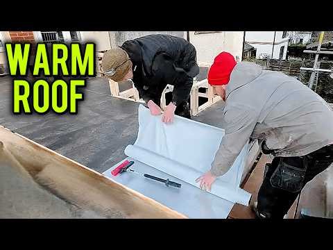 Coach House Extension – Ep 14: Warm Roof VCL + Steels IN