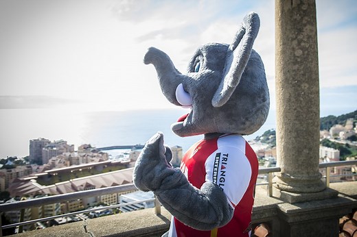Bouba, la mascotte de l’AS Monaco, est de retour !
