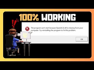 EASY FIX For OpenAL32.dll Is MISSING And Was NOT FOUND In Windows 11- SOLVED