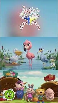 The Animal Sounds Song! | Flamingo, Stork, Egret, & More | Simple EduFam Learning