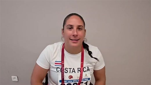 La costarricense Amalia Ortuño inició su temporada internacional con una medalla de plata y un nuevo récord nacional en la prueba de impulsión de bala en el Grand Prix de Paratletismo Rabat 2026. La medalla de oro fue para Mirolava Adamkova de República Checa con 7.00 metros y el bronce para Adina Samyikek de Kyrgistan con 5.41 metros. Para este viernes 24 de abril, vendrá la segunda prueba para la turrialbeña, el lanzamiento de jabalina a las 2:30 a.m. y para el sábado 25 de abril, el lanzamien