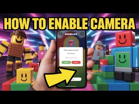 How to Enable Camera Input in Roblox App