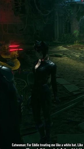 #batman got fact-checked by #catwoman #batmanarkhamknight #fyp #gaming #shorts #storygame #dc