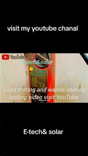 load testing on 8 solar panels voltex