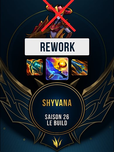 Shyvana Rework JGL. Le nouveau build ? #leagueoflegends #lelariva
