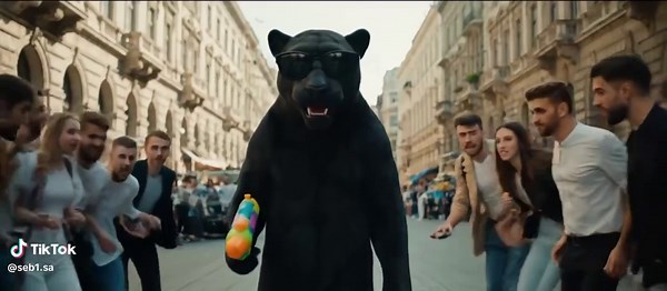 Pantera dispărută pe străzile din România