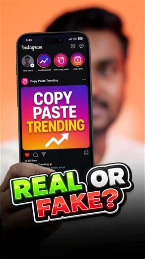 Instagram Copy Paste Trick🤫!