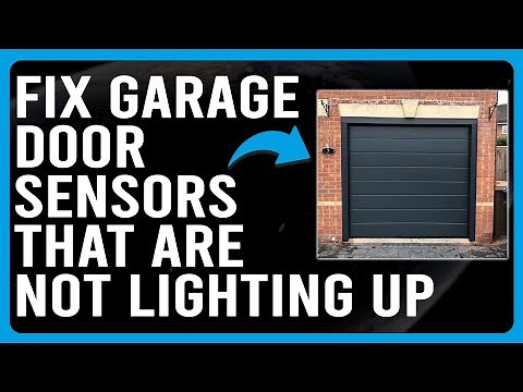 How To Fix Garage Door Sensors That Are Not Lighting Up (Detailed Troubleshoot Guide To Solve It!)