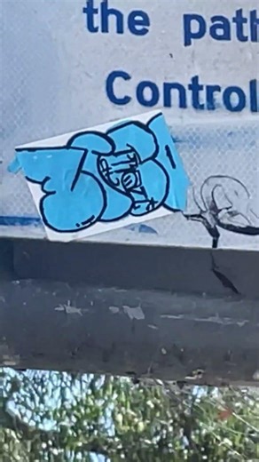 Slap sticker #graff #art #graffitiart #tag