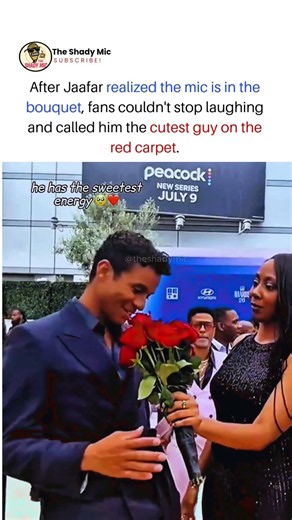 jaafar jackson's sweet mic mix-up has fans laughing #shorts
