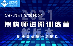 【新版本合集】盘点互联网架构.NET6+微服务落地实操教程（C#/.NET6/微服务架构/Docker/.net core/Redis/.net）B0110