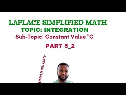 Continuation of discussion about the constant 'C' in integration