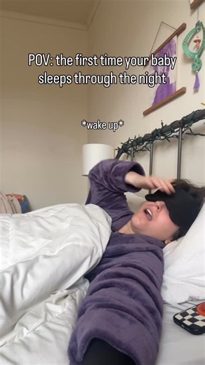 And then immediately running to my baby to give them all the morning snuggles | Huggies