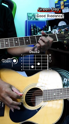 Green Day - Good Riddance #Guitarchords #guitartutorial 🎸 | Sobat Pipen