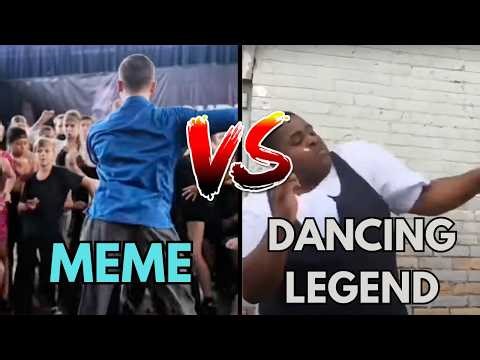 Blue Shirt Man Dancing Meme vs OG Dancing Meme Legend